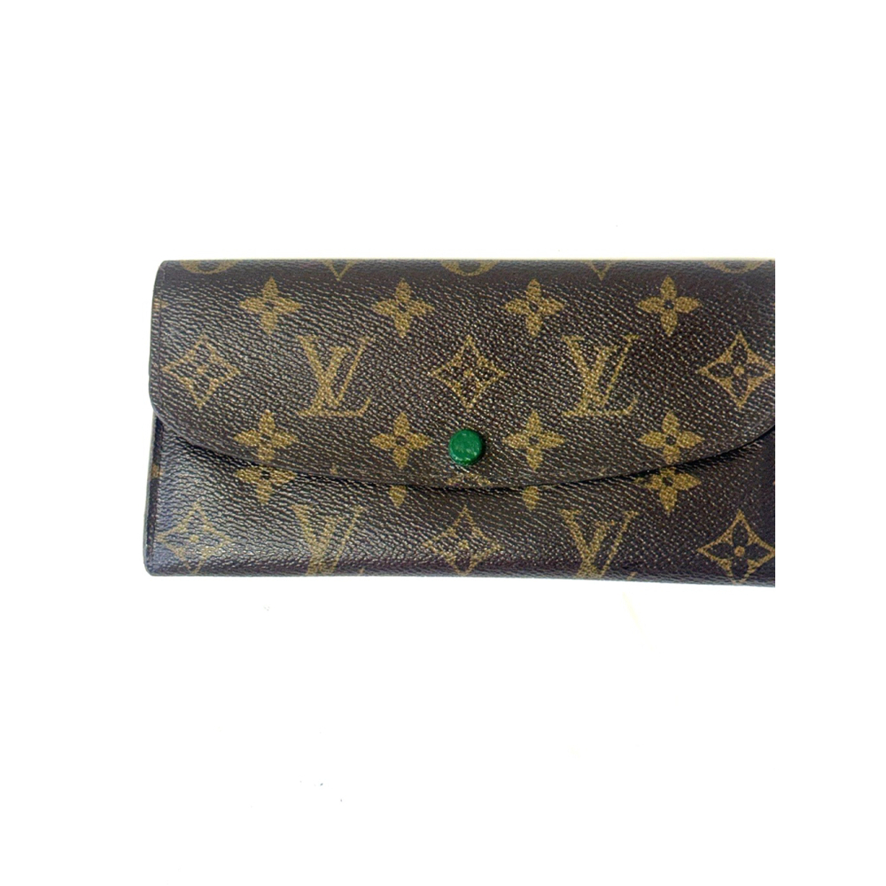 Louis Vuitton Portefeuil Emily Green Monogram Long Wallet - Picture 12 of 14